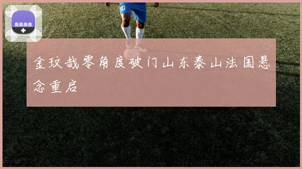 金玟哉零角度破门山东泰山法国悬念重启